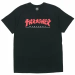 Футболка Trasher Japanese LOGO Godzilla blk