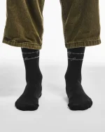 Anteater blk logo socks