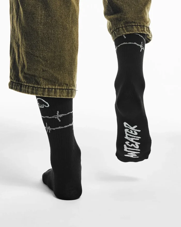Anteater blk logo socks