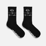 Anteater blk logo socks
