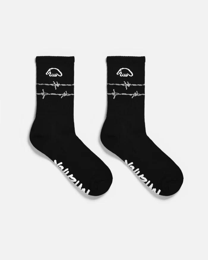 Anteater blk logo socks
