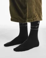 Anteater blk logo socks