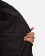 Down Jacket - print black