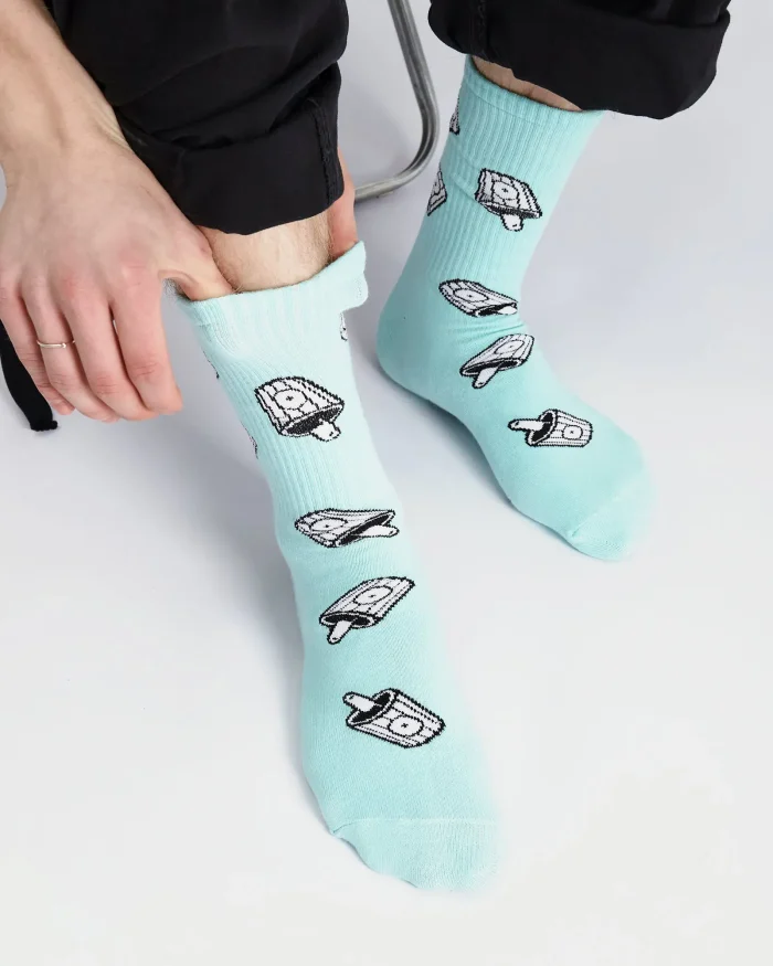 Anteater mint socks