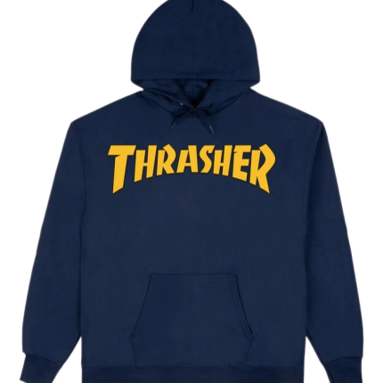 Толстовка Thrasher Cover Logo Hoodie Navy