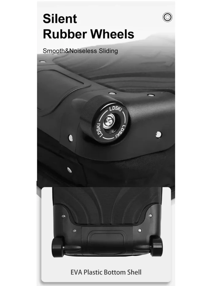 LDSki wheeled snowboard bag D-type