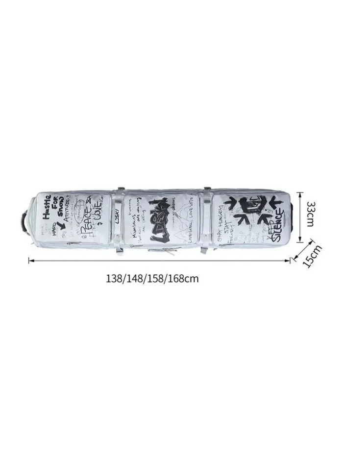 LDSki wheeled snowboard bag D-type