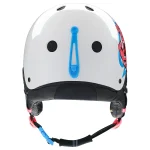 LOW PRO Snow Certified Helmet - Santa Cruz Signature Edition - Gloss White