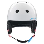 LOW PRO Snow Certified Helmet - Santa Cruz Signature Edition - Gloss White