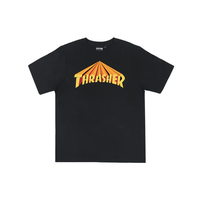 Thrasher Thramt326-black tee Thrasher Thramt326-black tee