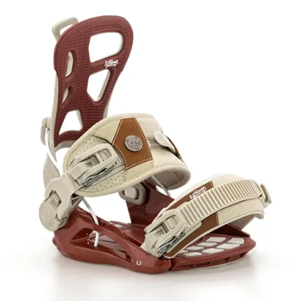 Terro L1 red snowboard bindings