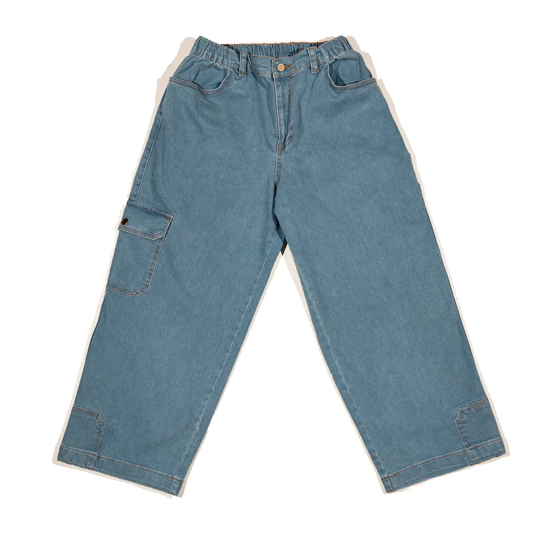 Larry Pants wide fit blue Larry Pants wide fit blue