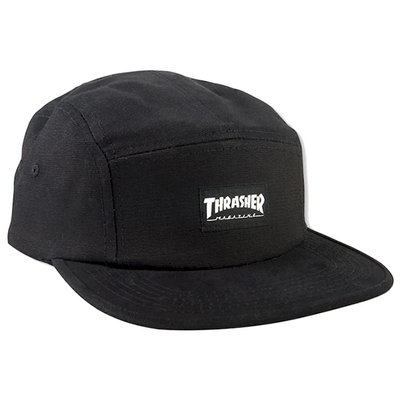 Кепка THRASHER 5 PANEL HAT (SS) (BLACK) Кепка THRASHER 5 PANEL HAT (SS) (BLACK)