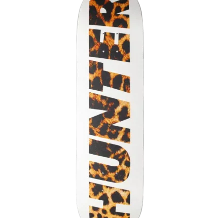 Hunter leopard white deck ss26