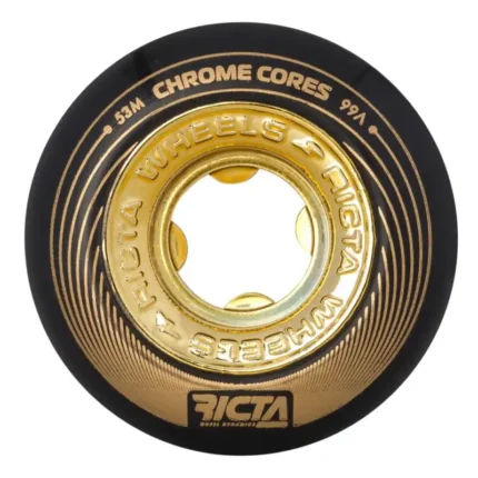 Колеса RICTA Chrome Core Black Gold 99a