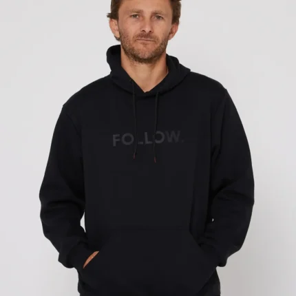 Толстовка Follow Logo Hoody Black