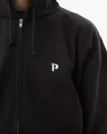 Худи на молнии Postaments P Logo LW