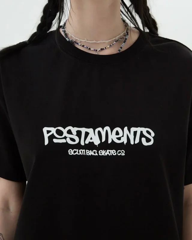 Футболка Postaments Scumbag black