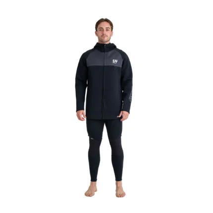 Гидрокуртка с капюшоном Jetpilot Flight Unisex Tour Coat blk ss26
