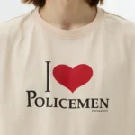 Футболка Postaments Policeman beige