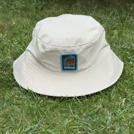 Панама BROSTUFF Surf Overhead Wave Cream White