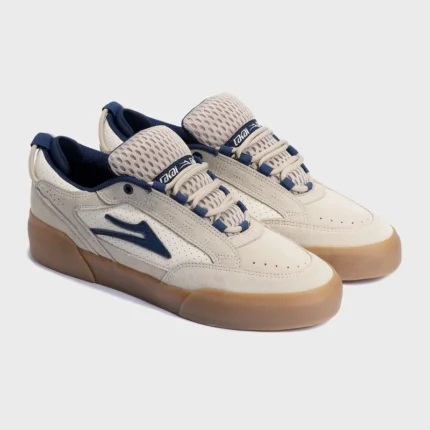 Кеды Lakai Aran Whisper White Suede — вид сбоку