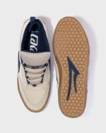 Кеды Lakai Aran Whisper White Suede — вид сверху и подошва
