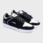 Кеды Lakai Telford Low Chris Joslin (Black/White) — вид сбоку и спереди