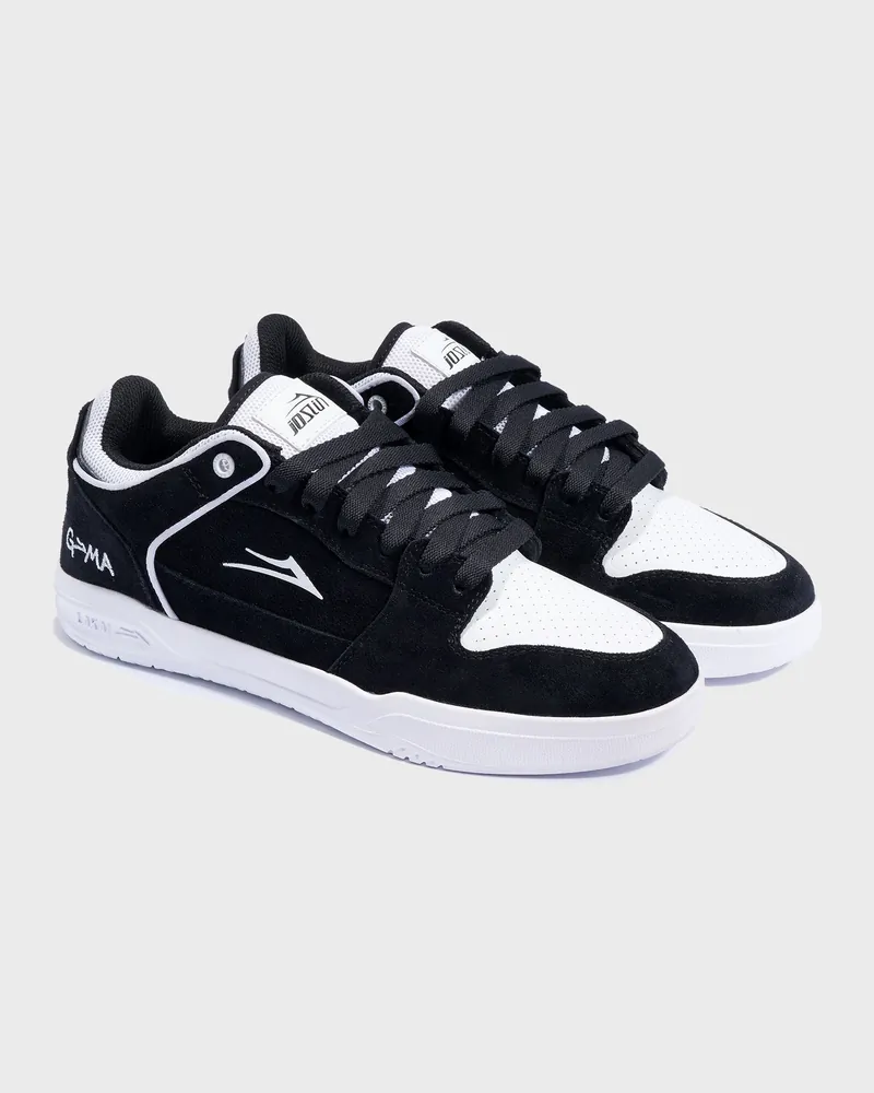 Кеды Lakai Telford Low Chris Joslin (Black/White) Кеды Lakai Telford Low Chris Joslin (Black/White) — вид сбоку и спереди