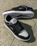 Кеды Lakai Telford Low Chris Joslin (Black/White) — подошва и вид сбоку